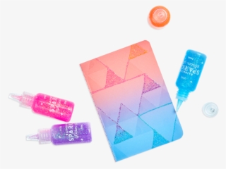 Rainbow Sparkle Glitter Glue - Graphic Design