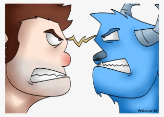 D Ralph From Wreck-it Ralph Or Sulley From Monster - Sulley Vs Wreck It Ralph