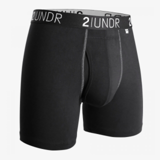 2undr Black Underwear - 2undr Men's Swing Shift Boxer