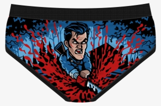 Evil Red Briefs - Panties