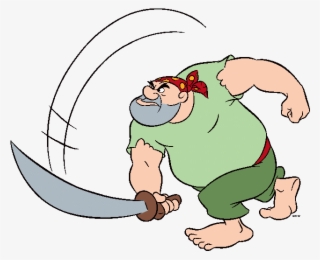 Pirate With Sword - Peter Pan Pirates Disney