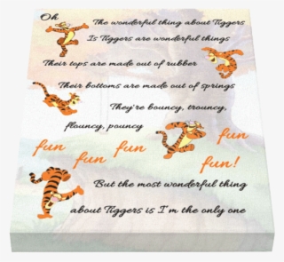 Tigger Song Canvas - Bee