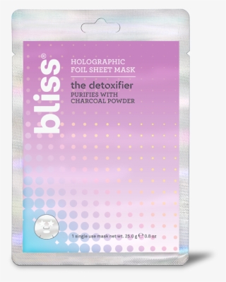 Shop The Detoxifier Holographic Foil Sheet Mask - Cpu