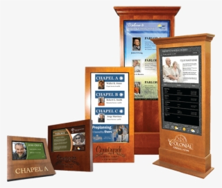 Digital Signage Wood Frame