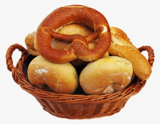 Roll, Pretzel, Baked Goods, Food, Eat, Pretzels - Baked Goods Cartoon Clipart Transparent Background