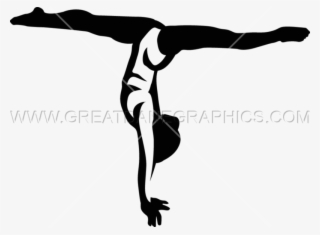 Gymnastic Splits - Illustration