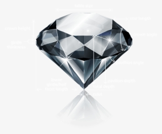 Anatomy Of A Diamond - Diamond Realistic Draw