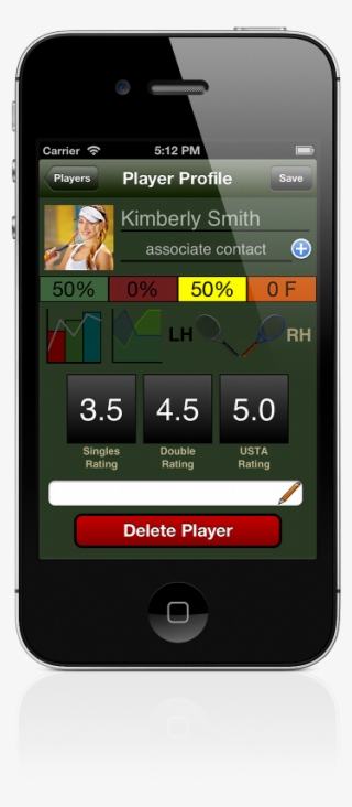 Mobile Tennis Scoring - Iphone 4