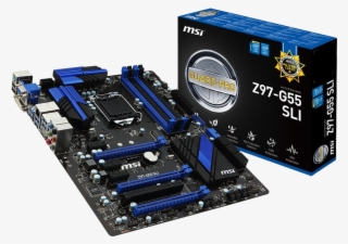 Msi G55-sli Box With Board - Msi H97m G43
