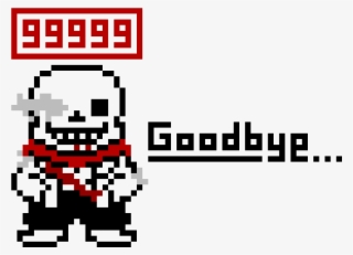 Goodbye Sans - Sans Gif