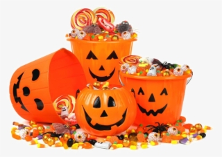 Trick Or Treat Transparent Image - Seau De Bonbon Halloween