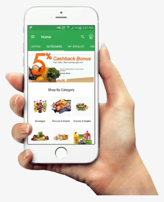 Build Your Unique Grocery Delivery Mobile App - Mobile Phone