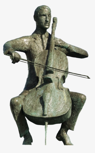 Cello - Music Statue Png