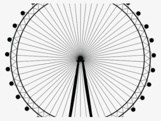 London Eye Clipart Png - Ferris Wheel London Eye Png