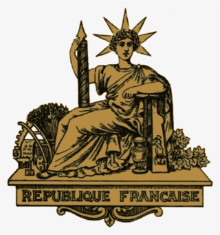 Official Seal Of The Third French Republic - Seal Of The French Republic