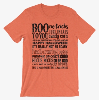Boo To You Happy Halloween Trick Or Treat Tee - Active Shirt