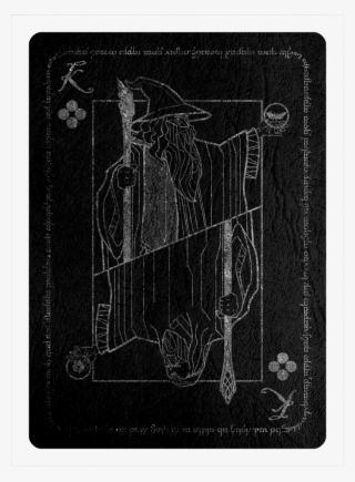 Gandalf King Of Diamonds By Tmc-ink - Drawing