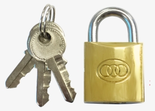 Brass Tri-circle Padlocks - Tri Circle Padlock Png