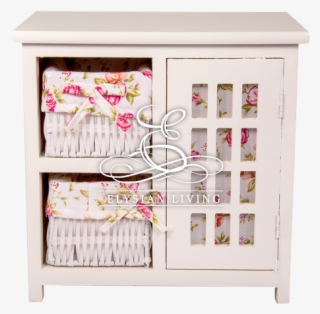 Shabby Chic Jewelry / Makeup Cabinet - Drawer