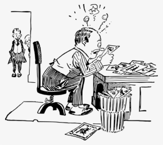 Shocked Boss - Drawing