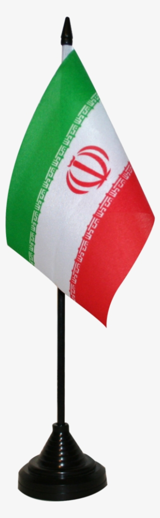Iran Table Flag - République Démocratique Du Congo