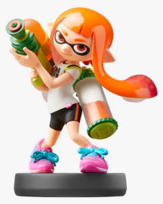 Amiibo - Inkling Girl - Smash V1 - Smash Bros Inkling Amiibo