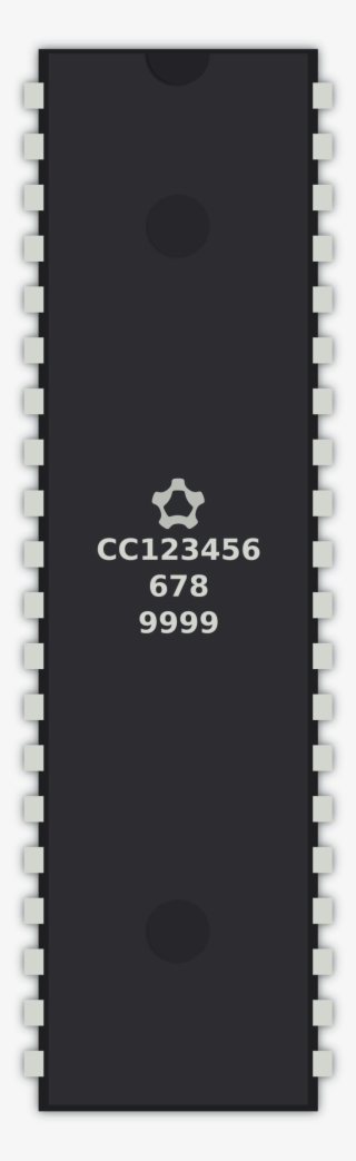 This Free Icons Png Design Of Generic 40-pins Ic