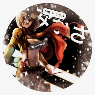 Mikasa Sticker - Poster