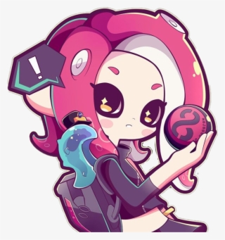 Splatoon Sticker - Pale Agent 8 Splatoon