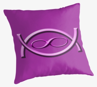 ""infinity" Typography" Throw Pillows By Billowenart - Cushion
