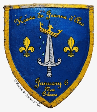 Krewe De Jeanne D'arc Shield Logo Png - Joan Of Arcs Shield