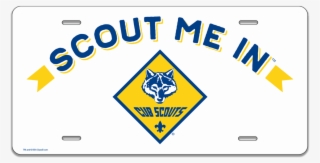 Cub Scout Logo License Plate - Cub Scout Clip Art