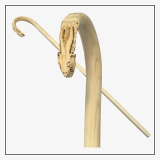 Dragon Head Horn On Hickory With Heartwood Thumper - Plywood