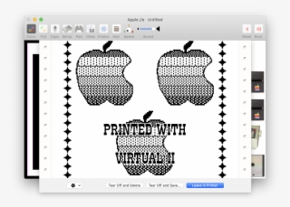 While The Preview Is Open, The Emulated Printer Is - Print Shop Software 1980s