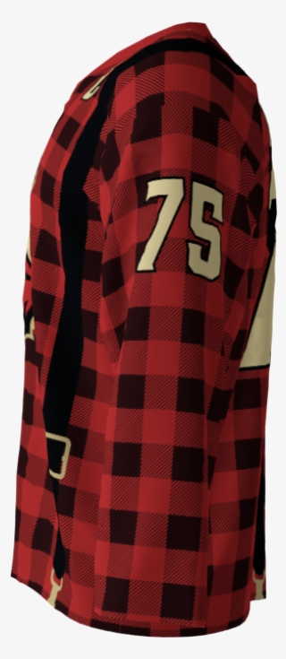 Lumberjacks Custom Hockey Jersey - Plaid