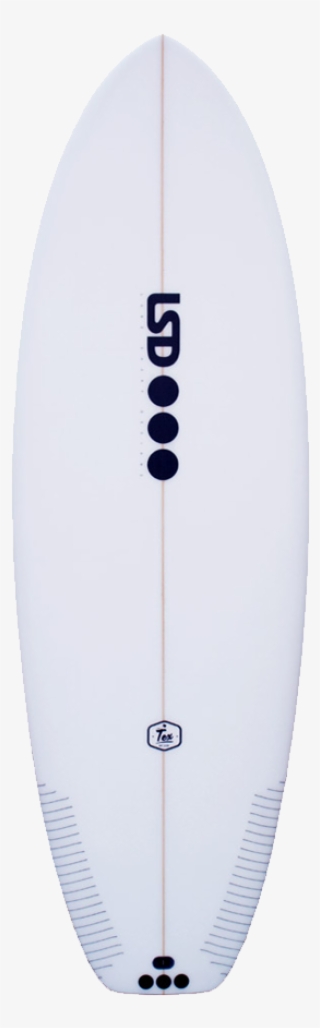 Lsd Tex Fcsii Clear Xf 2018 Front - Surfboard