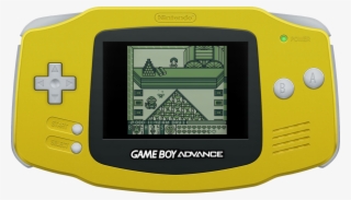 Gameboy Advance Png - Game Boy Advance Yellow
