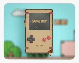 Cardboard Game Boy Mousepad - Game Boy Color