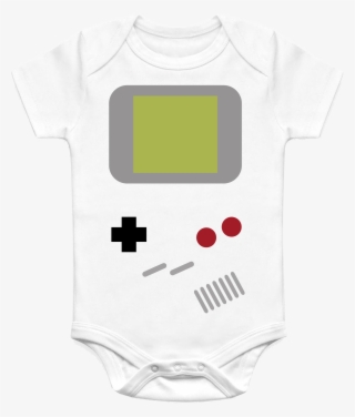 Game Boy Inspired Baby Vest 2122 P - Game Boy