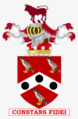 Ridley Of Liddesdale Achievement - Baron Coat Of Arms