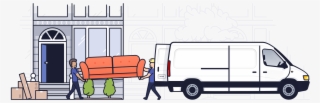 Luggers Moving Home - Cartoon