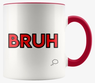 Bruh Accent Mug Obese Vegan Emoji Bruhh Bruh Emoji - Beer Stein