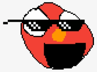 Pixilart Elmo Anonymous Png Mlg Elmo - Chill Emoji