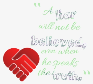 Truth Quotes Png Image Background - Hand