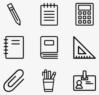 Stationery - Train Station Line Icon