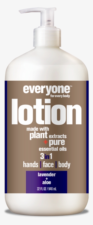 Everyone 3 In 1 Lavender & Aloe Botanical Lotion 32oz - Sunscreen