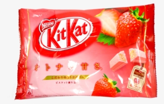 Japanese Kit Kat Strawberry By Nestle 12 Mini Bars - Japanese Strawberry Kit Kat