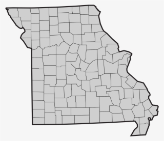 Open - Missouri Counties Blank Map