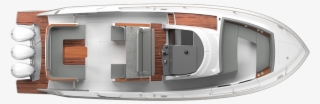 38 Ls Exterior Plan View Without Hardtop - Tiara Sport 38