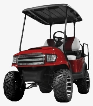 Custom Red Alpha Body By Brazos Valley Golf Cars - Body Kit Club Car